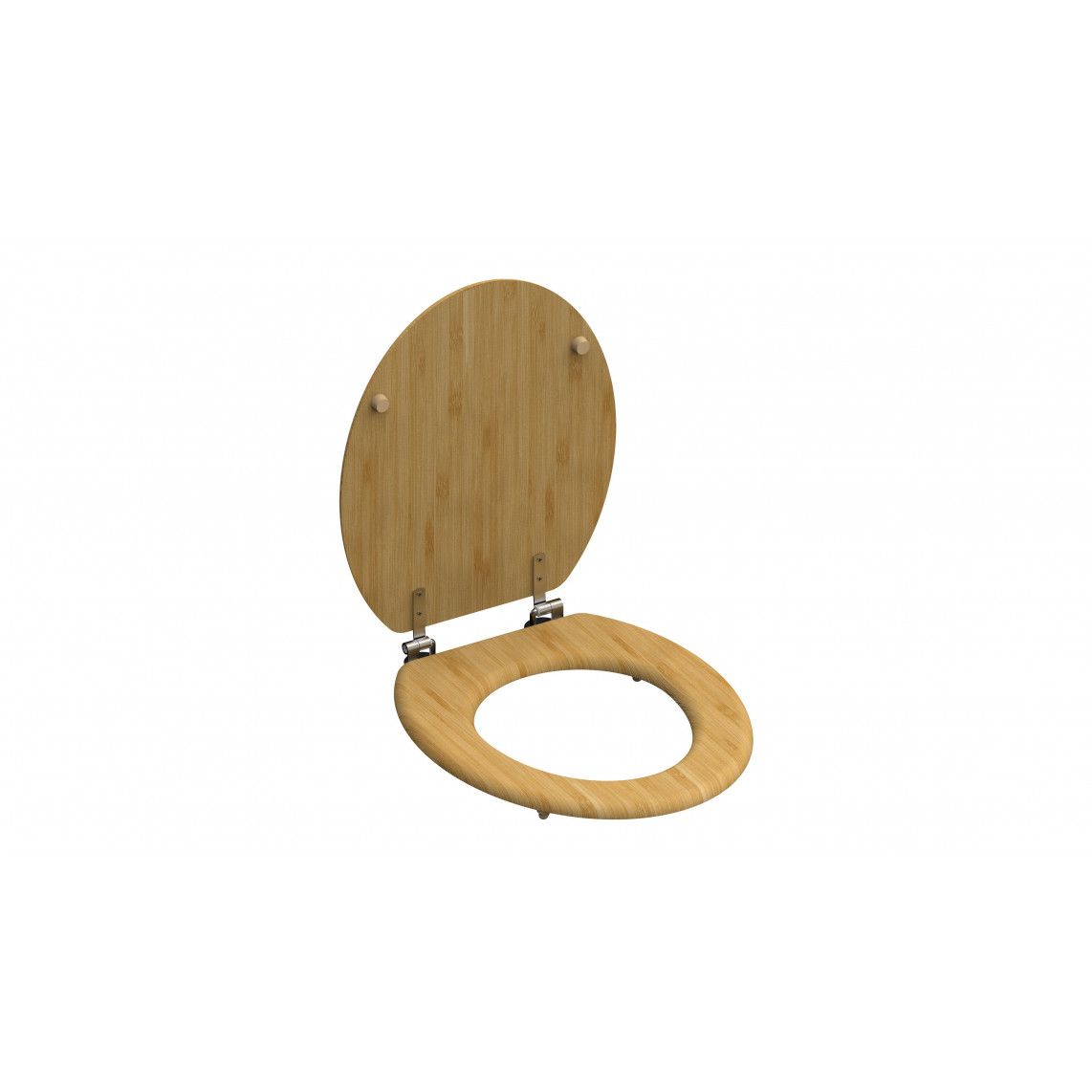 81001 Bamboe WC-zitting NATURAL BAMBOO vue 4
