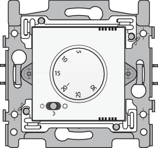 Thermostat électronique White Steel