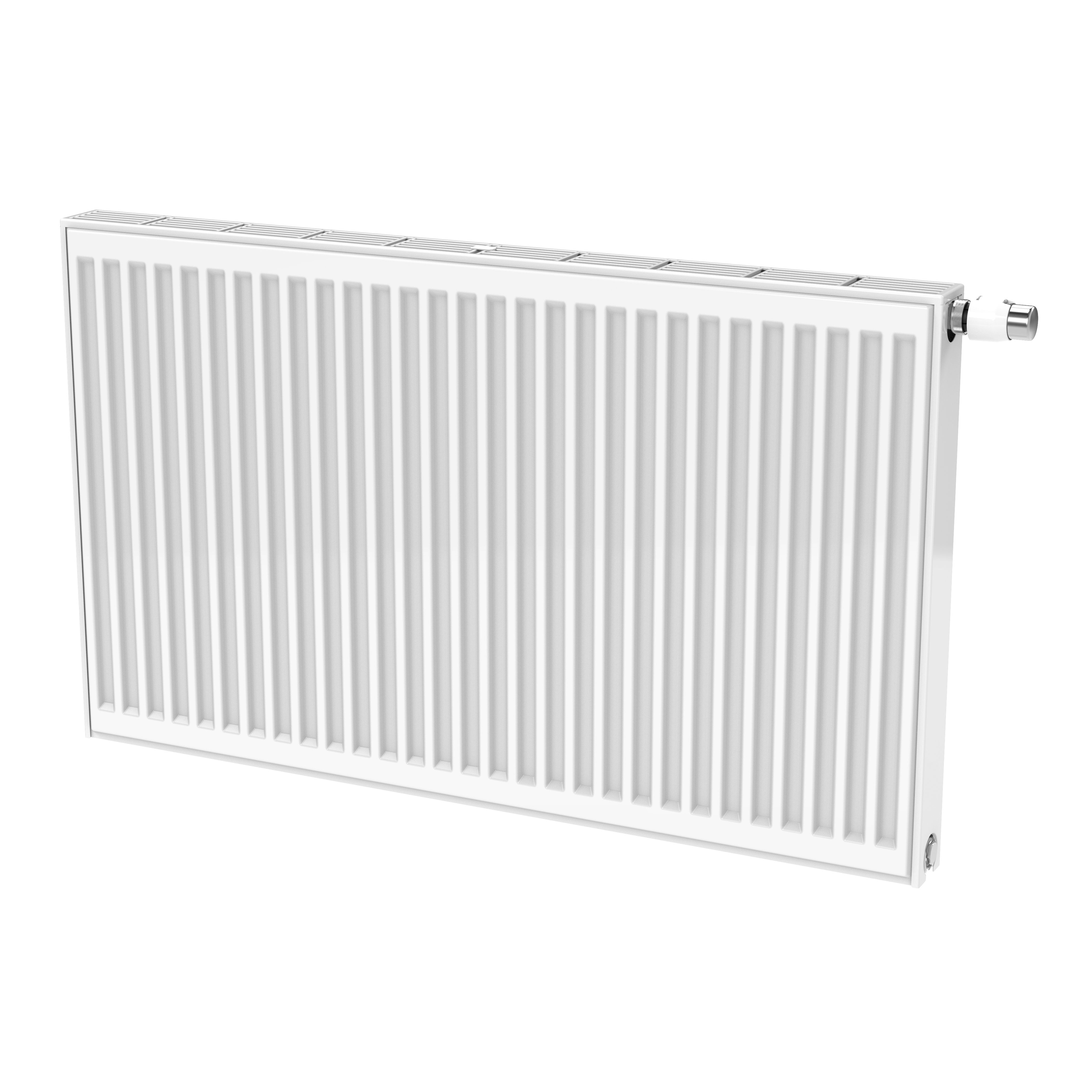 STELRAD NOVELLO RADIATEUR PANNEAU - T33 - 8 RACCORDEMENTS - 500X2000MM - 4112W - BLANC BRILLANT vue 2