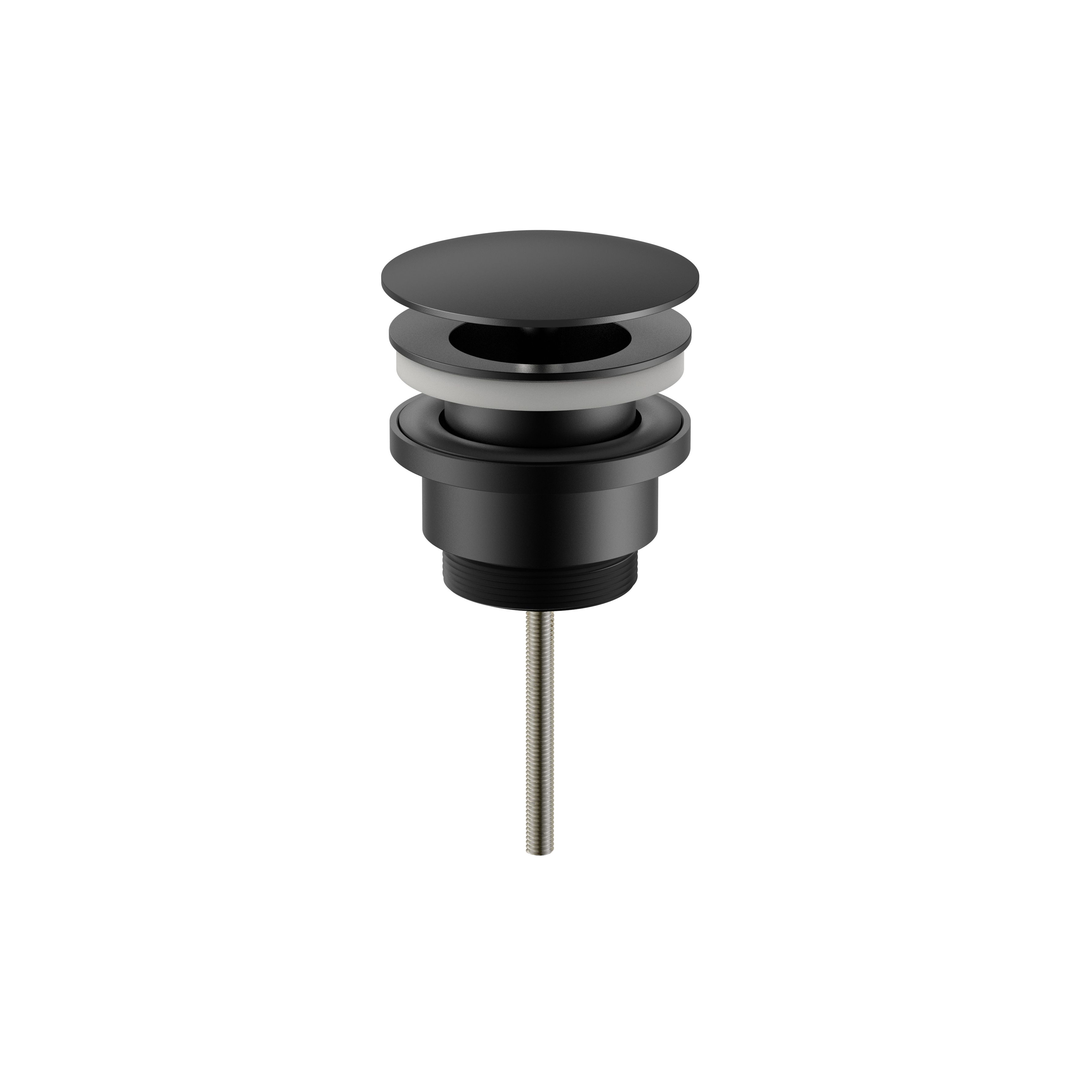 Uniforma Bouchon DE Vidage – Toujours Ouvert – Noir Mat (pvd)