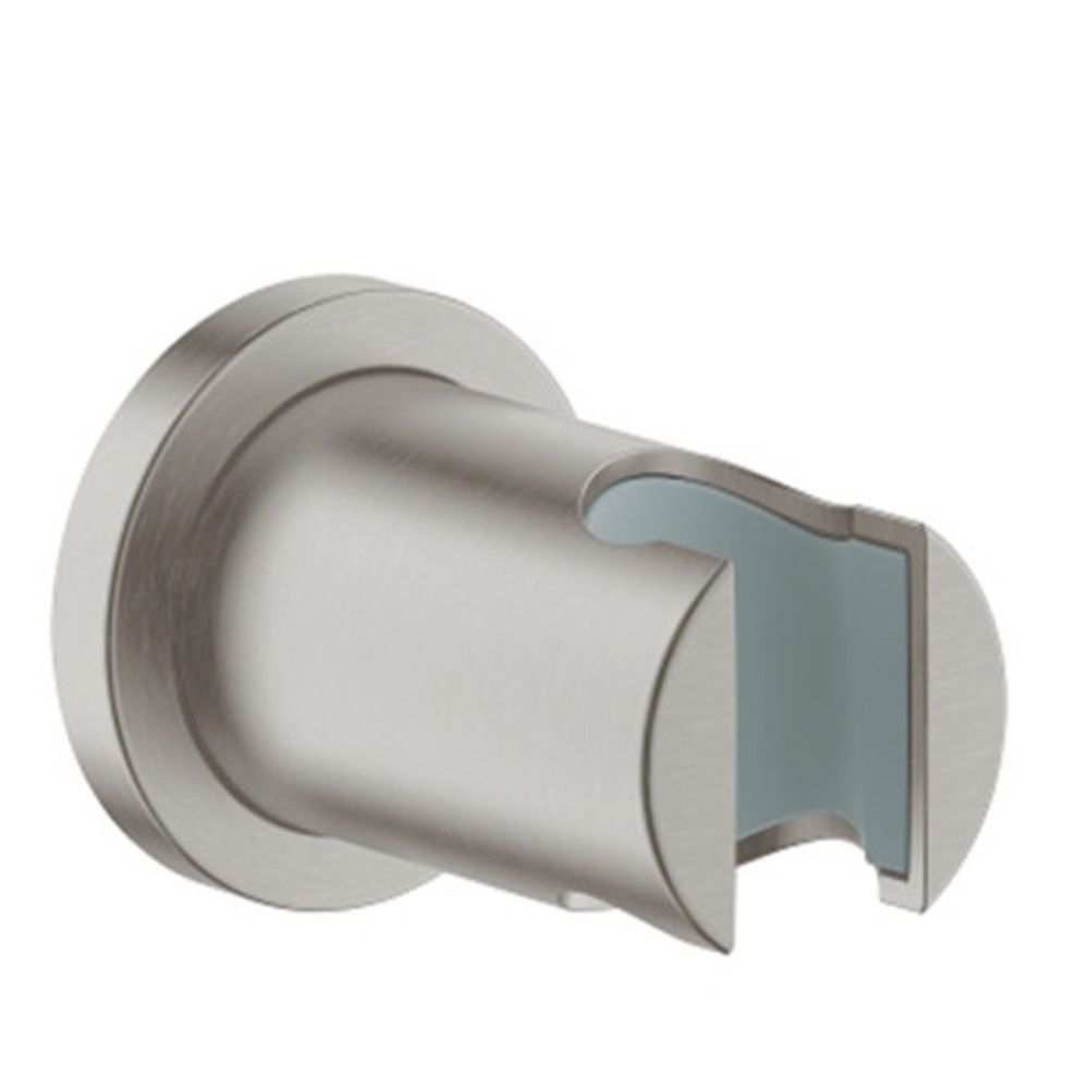 Grohe Rainshower Support Mur Douchette Non Orientable Rosace Ronde Supersteel