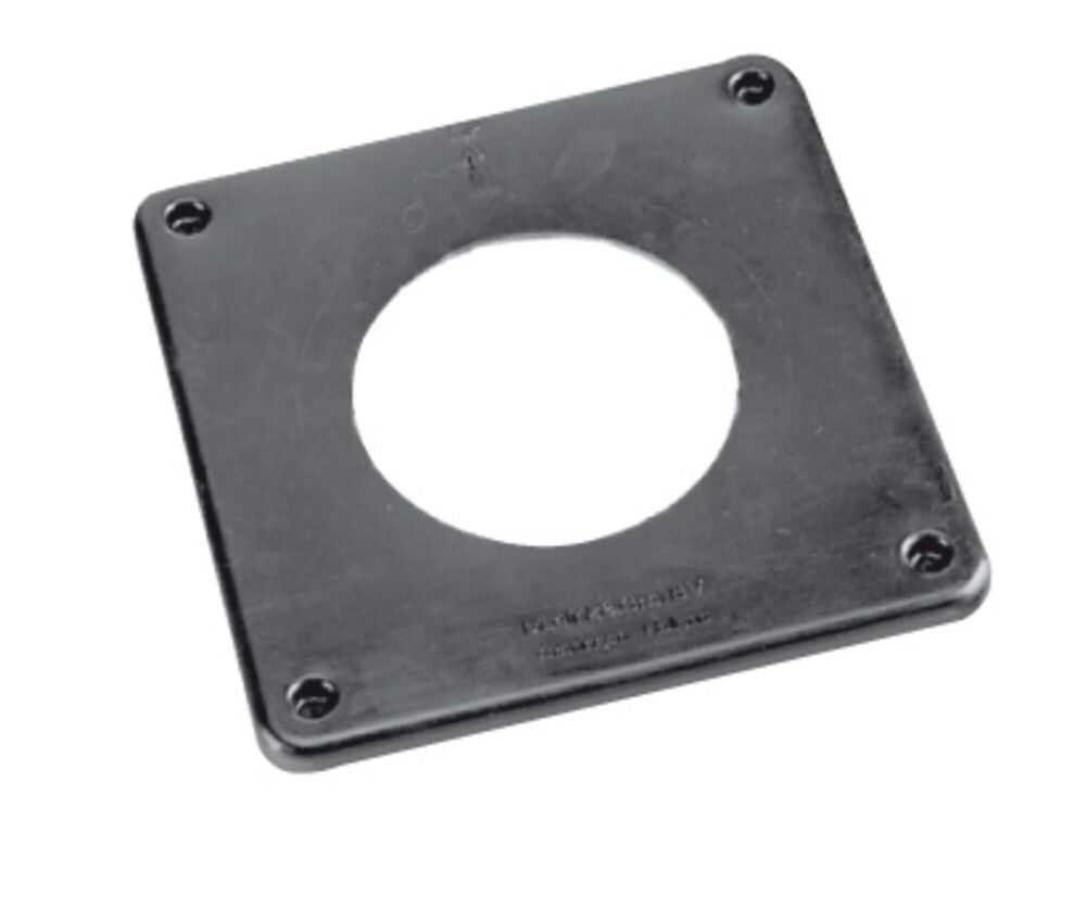 Muelink & Grol Plaque Murale Pour Terminal Mural D60/100 Plastique Noir