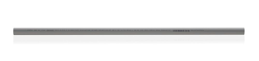 Kabelwerk Eupen Eucarigid-raht 95 C Tube D'évacuation D40×1,8 MM L 4 M Benor Gris