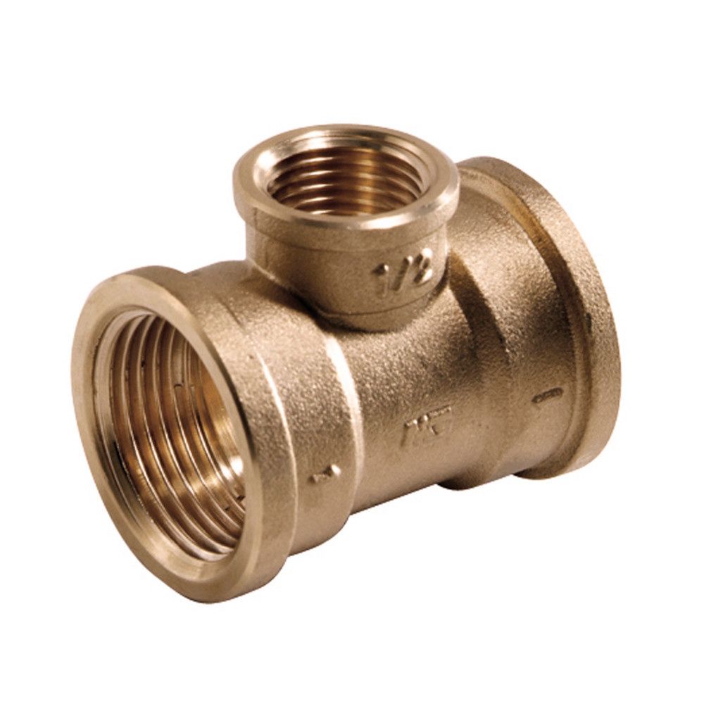 TÉ Réduit Laiton 3/4”F X 1/2”F X 3/4”F
