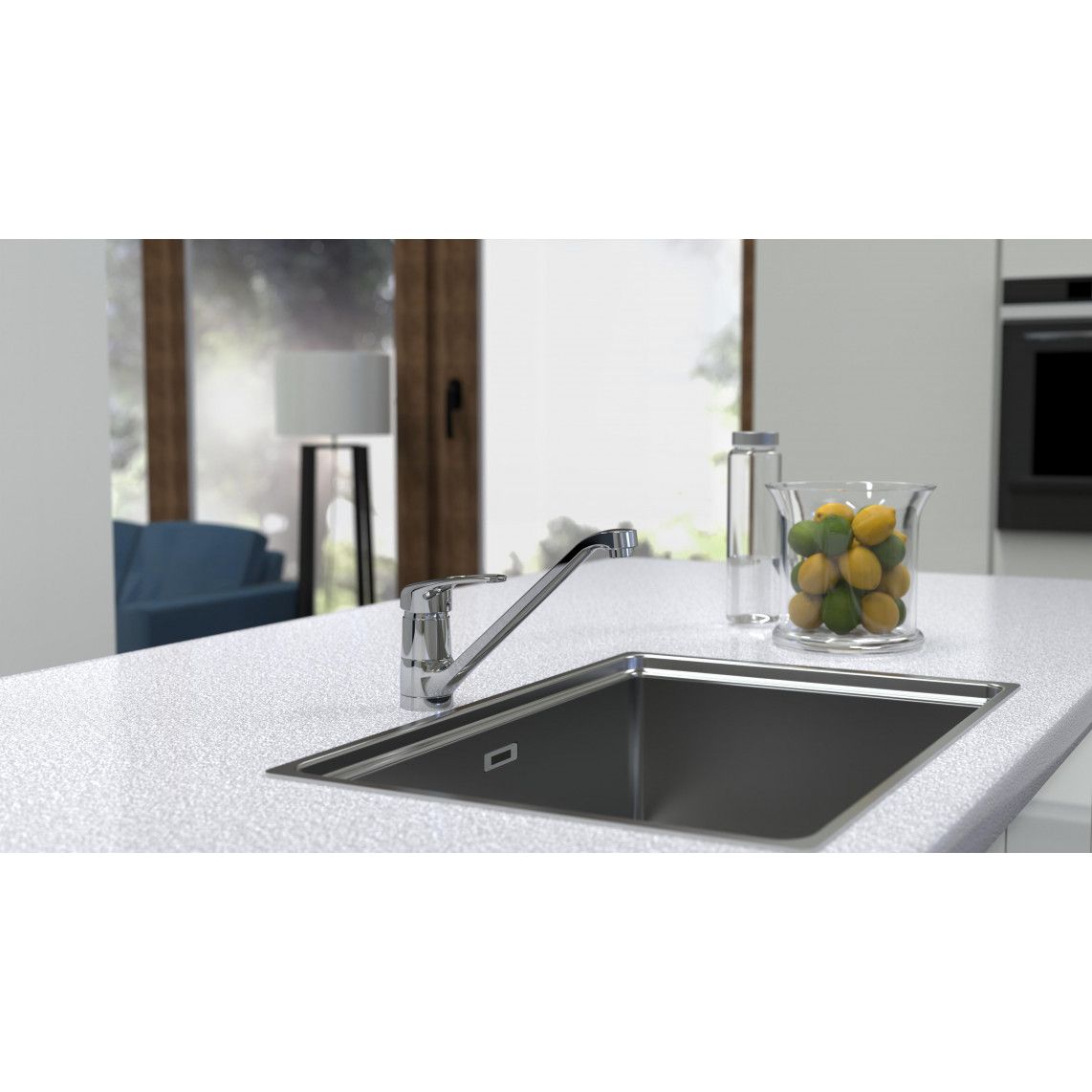 77250 GRANDE Sink mixer, chrome vue 11