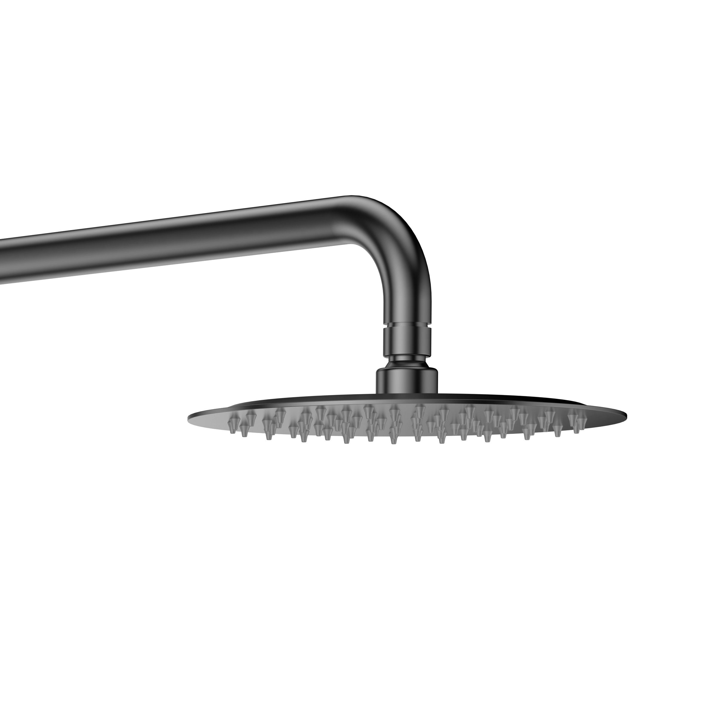ALONI OPTIMA RONDO SET DE DOUCHE À JETS DE PLUIE – THERMOSTATIQUE – MONTAGE APPARENT – GUNMETAL vue 3