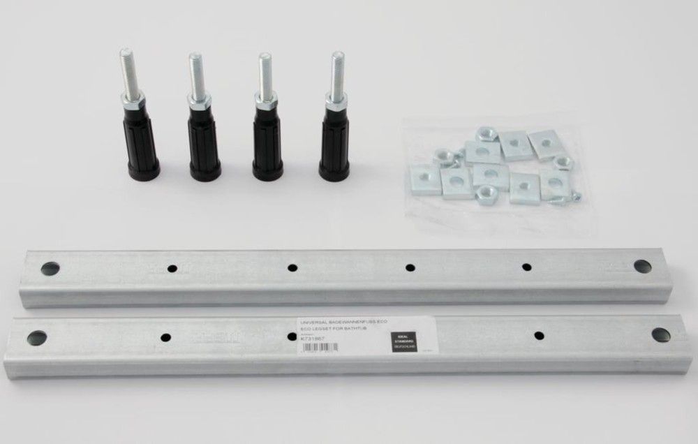 Ideal Standard Set DE Pieds Pour Baignoire Aluminium Pieds Réglable 90-150 MM