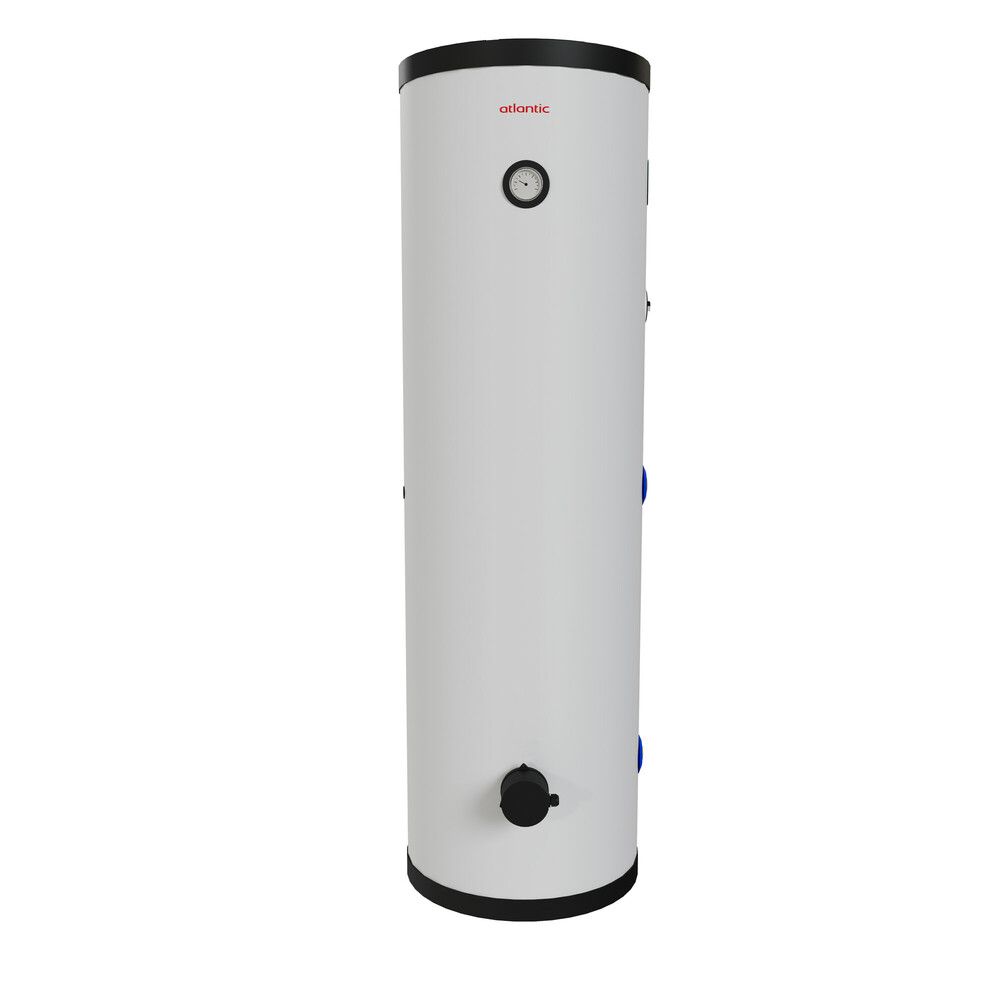 Atlantic Mileo INOX + 300L Préparateur D'eau Chaude Sanitaire Avec Serpentin Modèle AU Sol Erp Ecs: C Profil Soutirage: Xxl