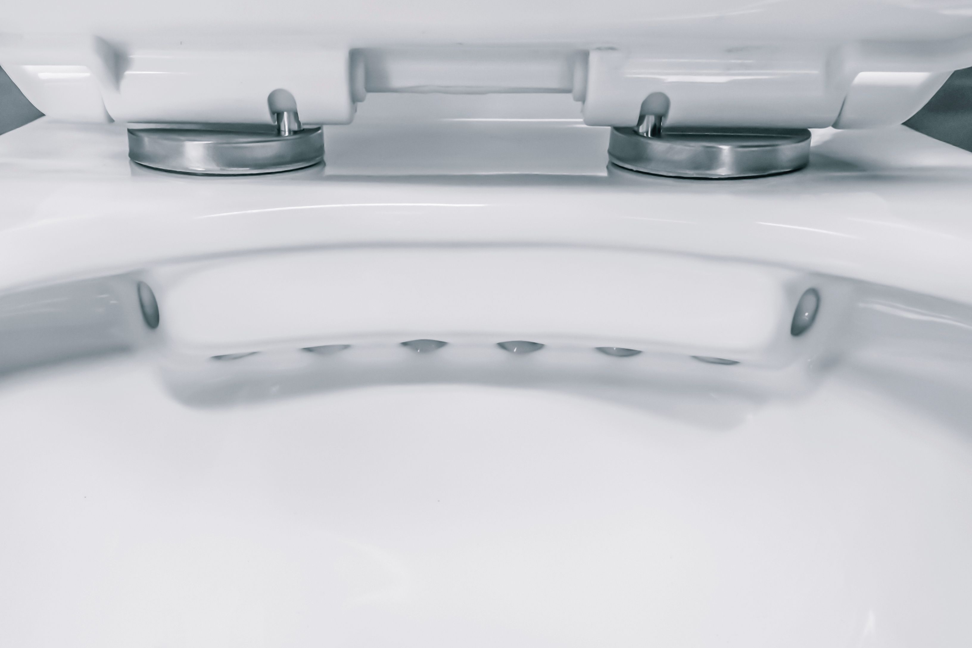 ALONI PRO WC SUSPENDU – SANS BRIDE – AVEC ABATTANT – THERMOPLAST (PP) – SOFT CLOSE – QUICK RELEASE – 35,5X41X54,5 CM - BLANC BRILLANT vue 5