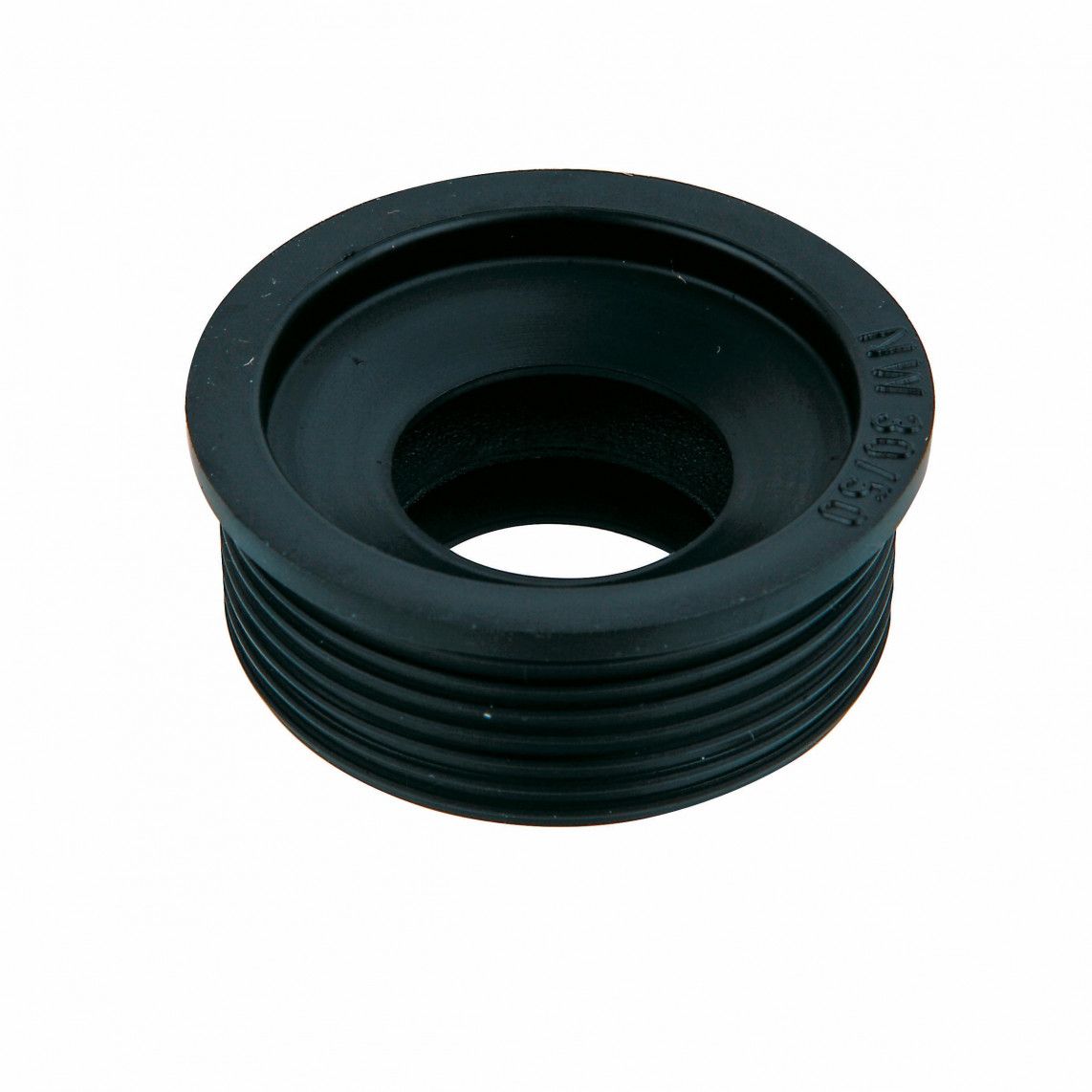 986864049 Drain connector short, rubber, 50 mm x 30 mm, for trap outlet