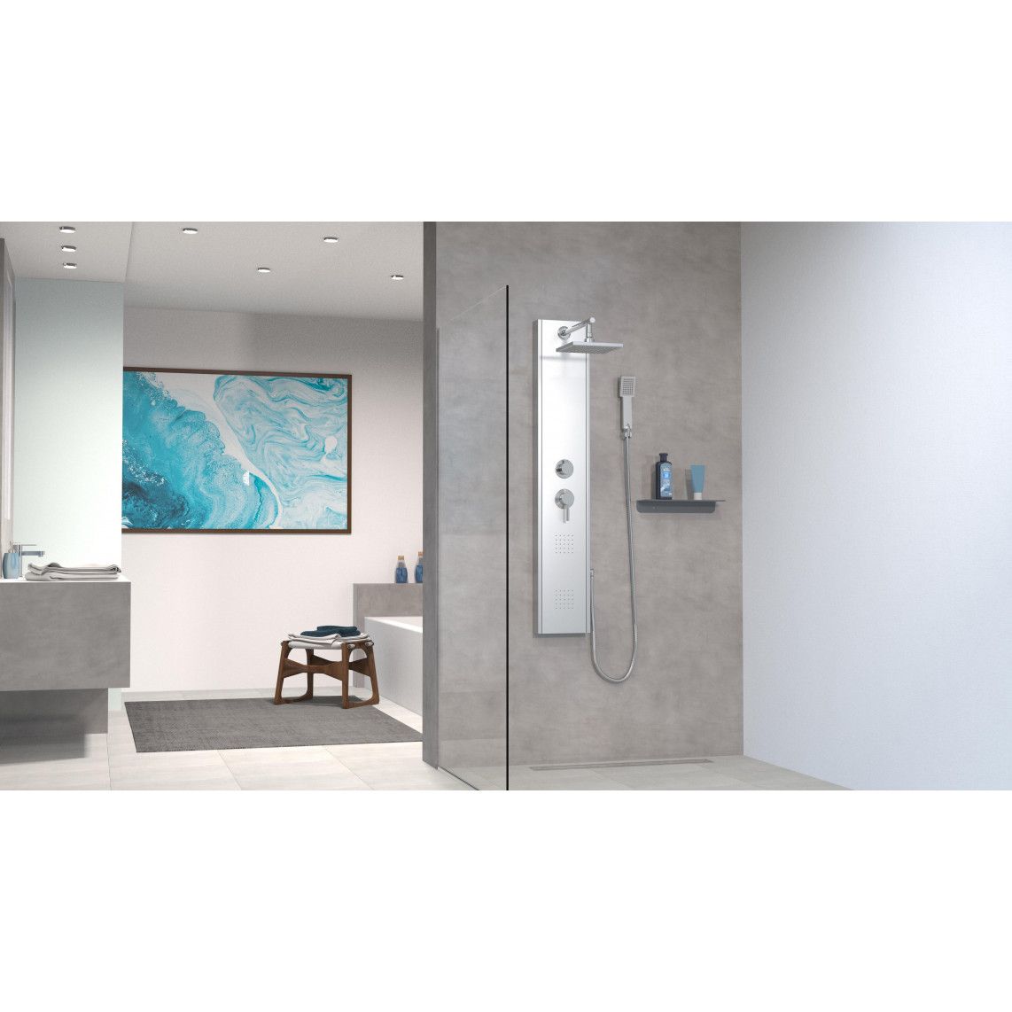 60035 TAHITI Panneau de douche vue 5