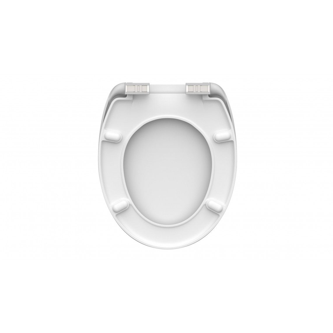 82155 Duroplast Toilet seat INDUSTRIAL GREY, with soft close vue 7