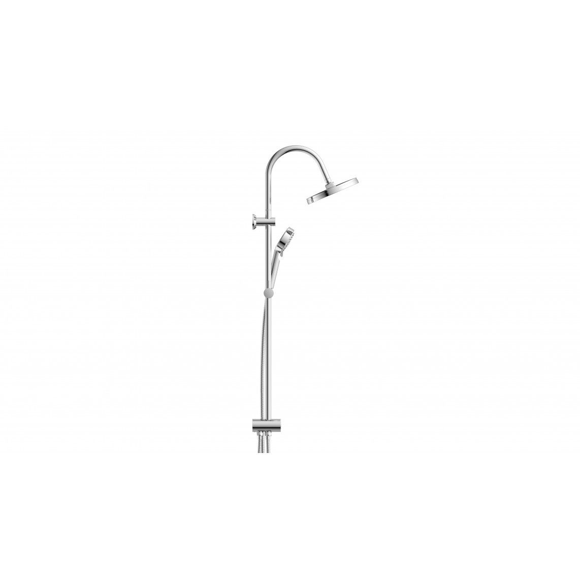 60600 NIAGARA RAIN Overhead shower set, chrome vue 2
