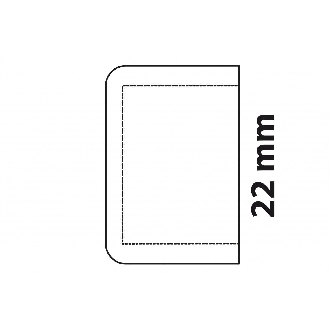 98920400 CU eindkap, blanco, 22 mm, 1 mof (5301) (2x) vue 4