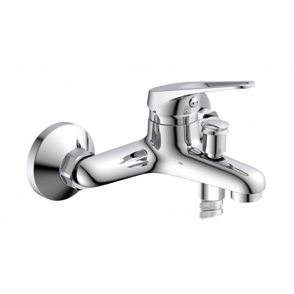 NI023SCR SPEED Bathtub mixer, chrome vue 2