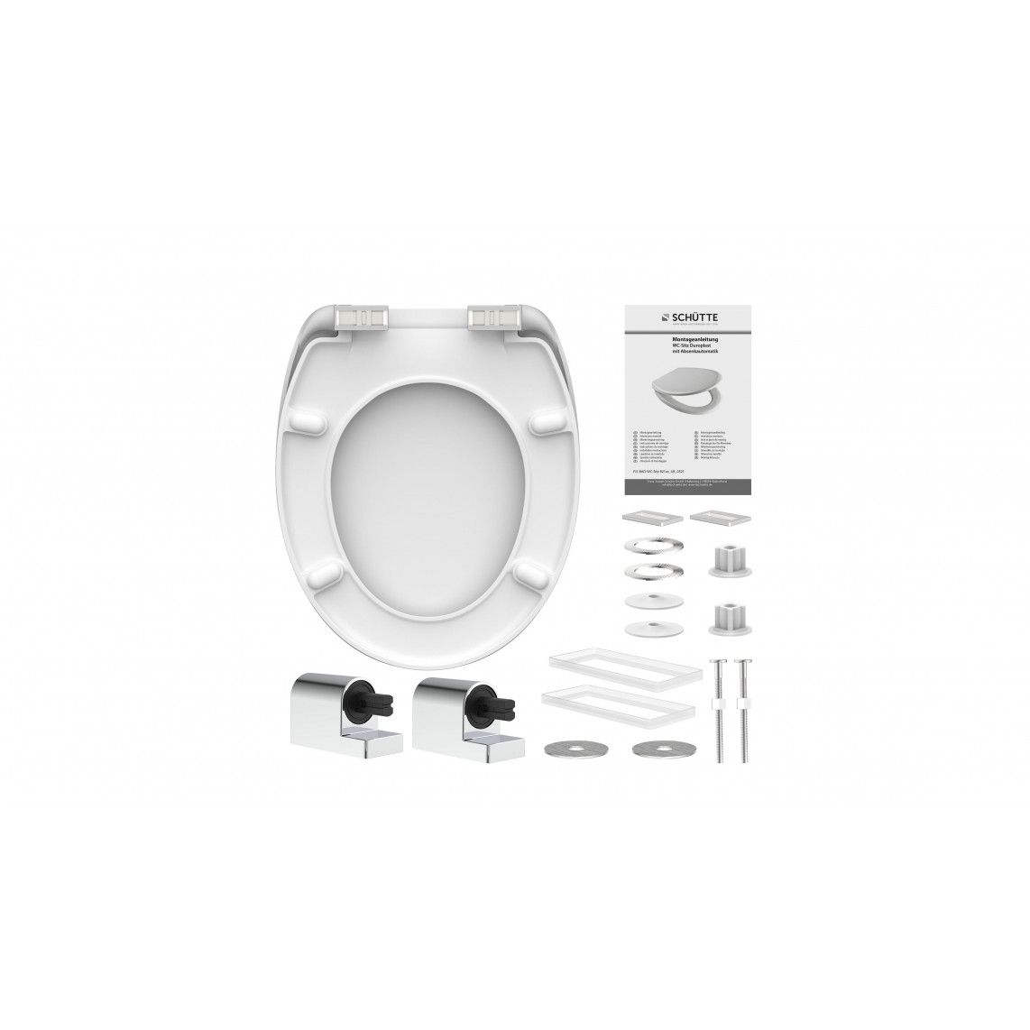 82190 Duroplast Toilet seat FROG KING, with soft close vue 7