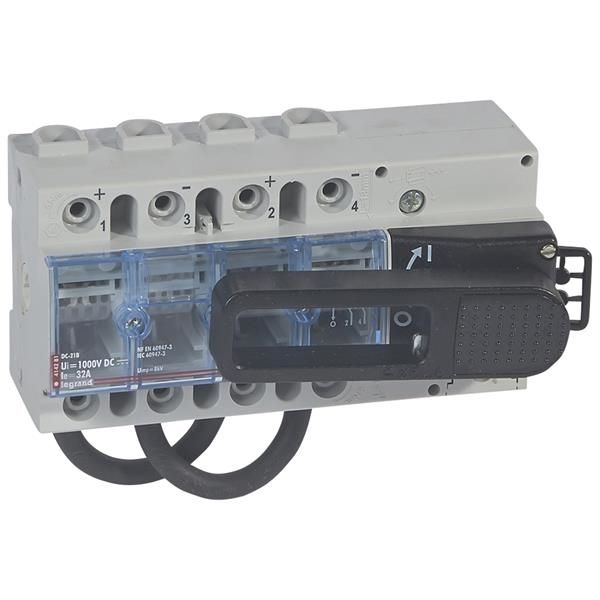 Parafoudre T1 - 1 P + N - 25 et 35kA 1.5kV - Uc 350V - 4 modules