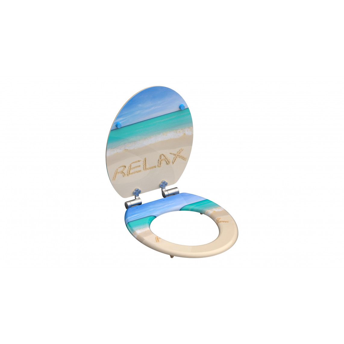80131 MDF WC-zitting RELAX, met valrem vue 4