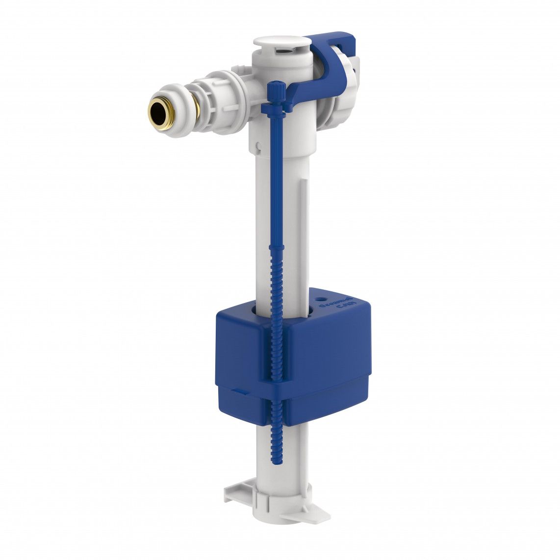 98683800 Universal-Vlotterafsluiter, wit/blauw, 6-9 liter vue 3