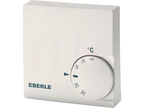 Thermostat d'ambiance + abaissement 230V AC 5 - 30°C 1NC 10A