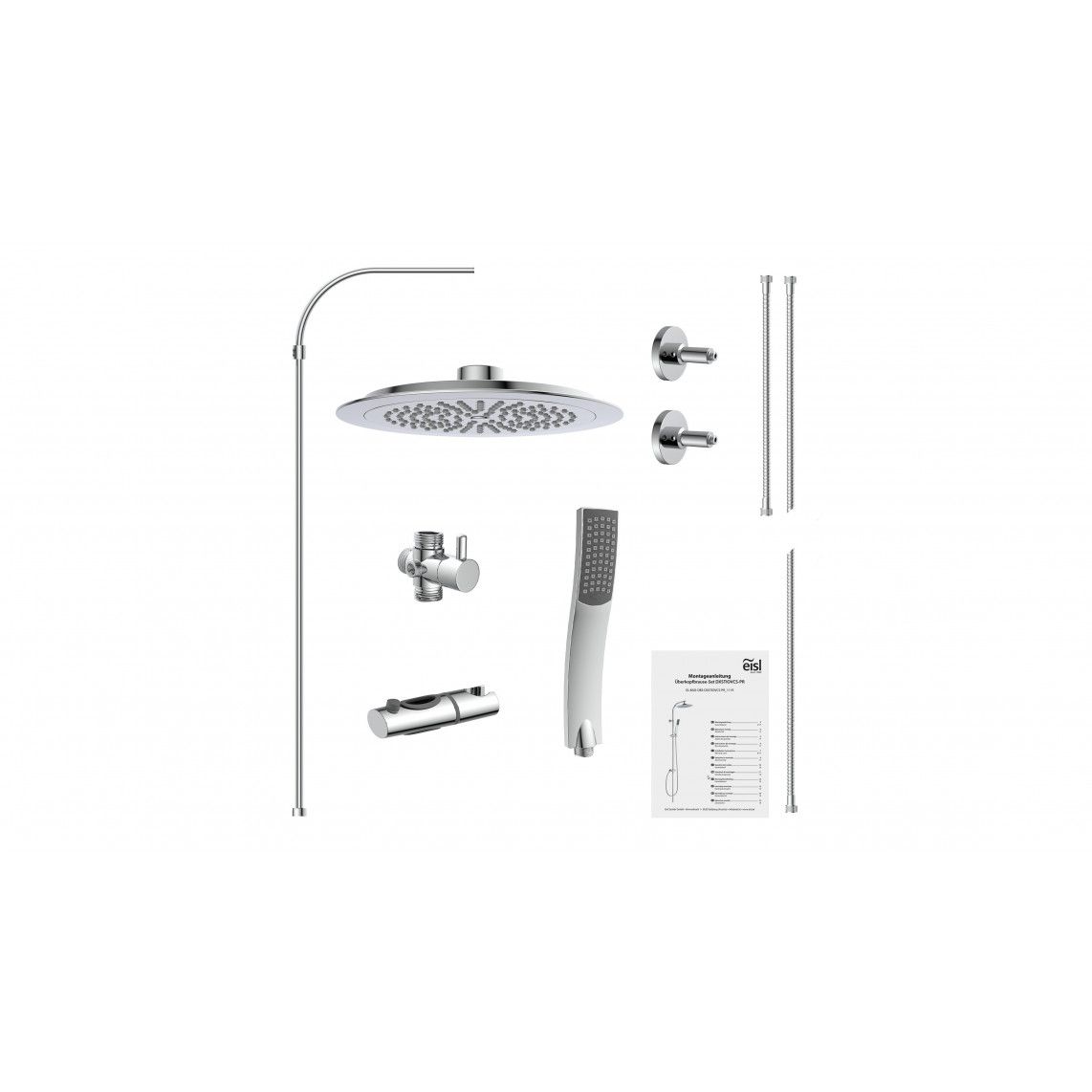 DXSTIOVCS-PR STILOVAL Set douche de pluie, chromé vue 3