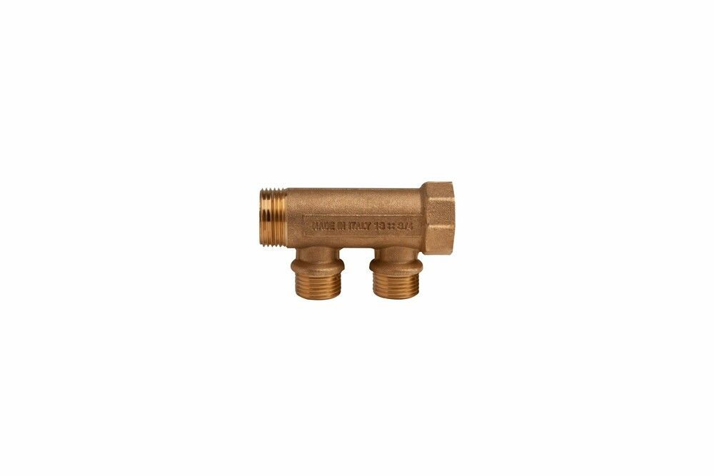 Systempex Collecteur 3/4”MF Sortie 1/2” 2 Circuits