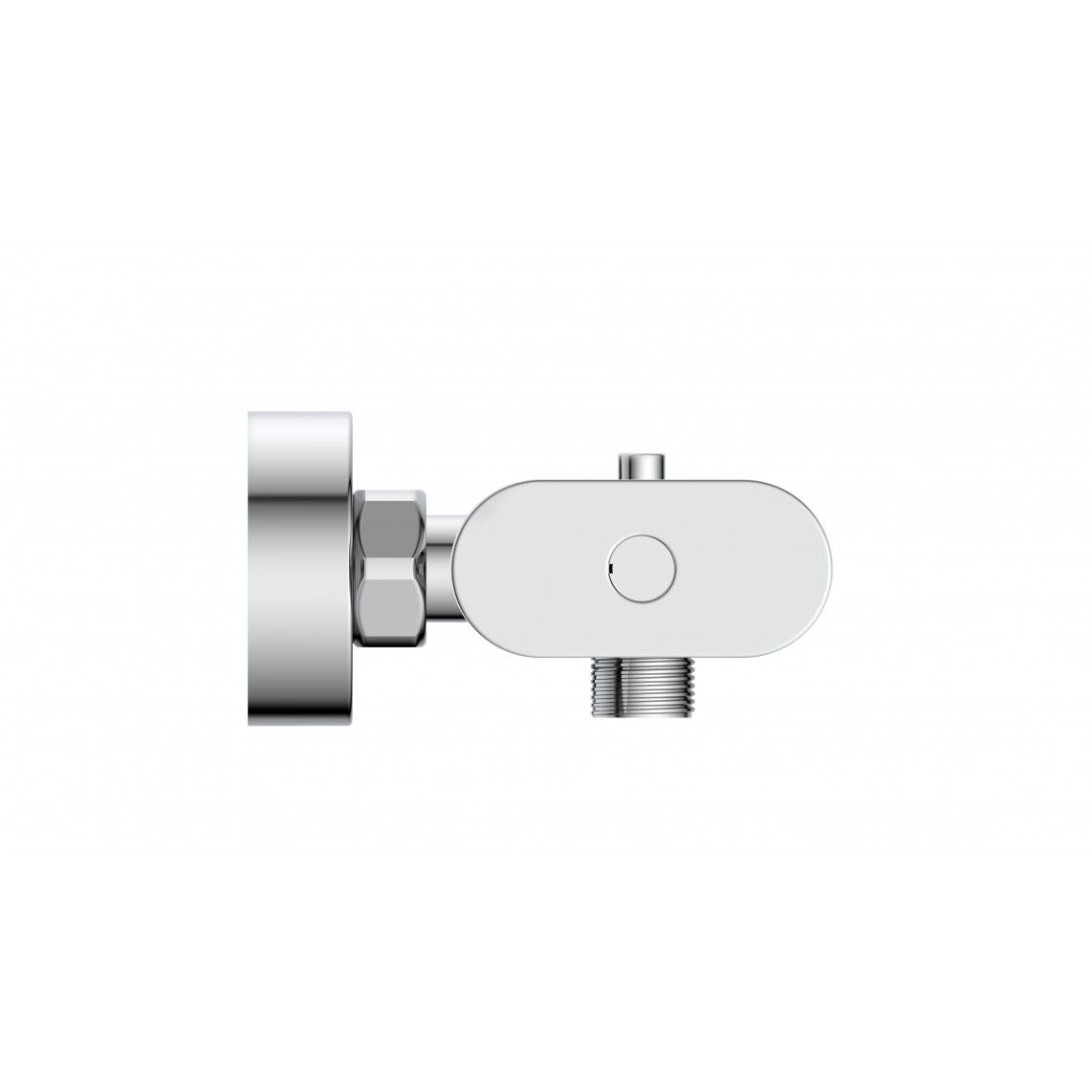 1230090 CARNEO Thermostatische douchekraan, chroom vue 2