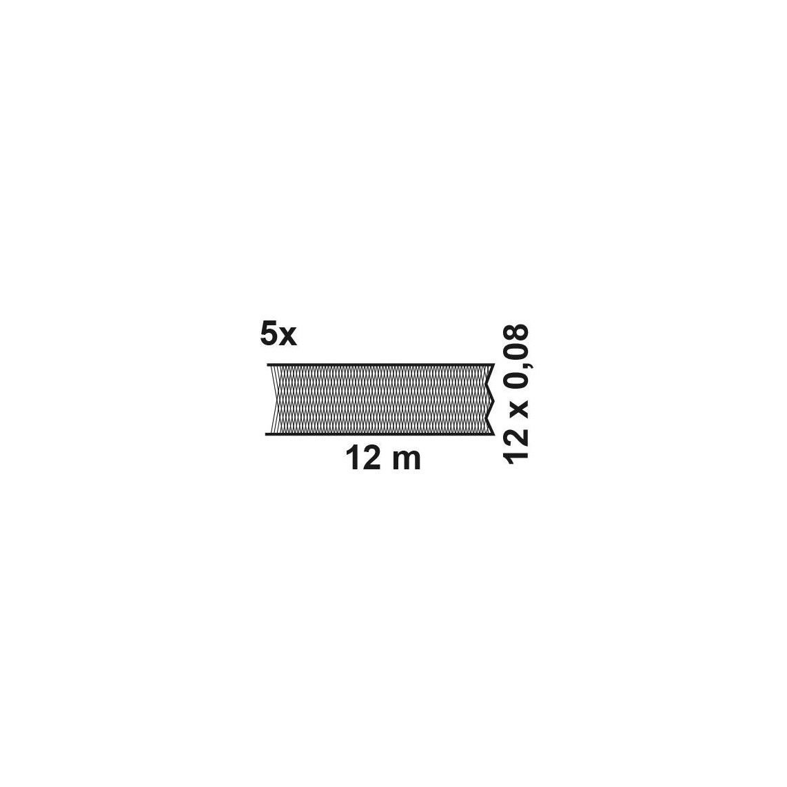 986820048 PTFE schroefdraad afdichting, 0,08 x 12 mm x 12 m (5x) vue 2