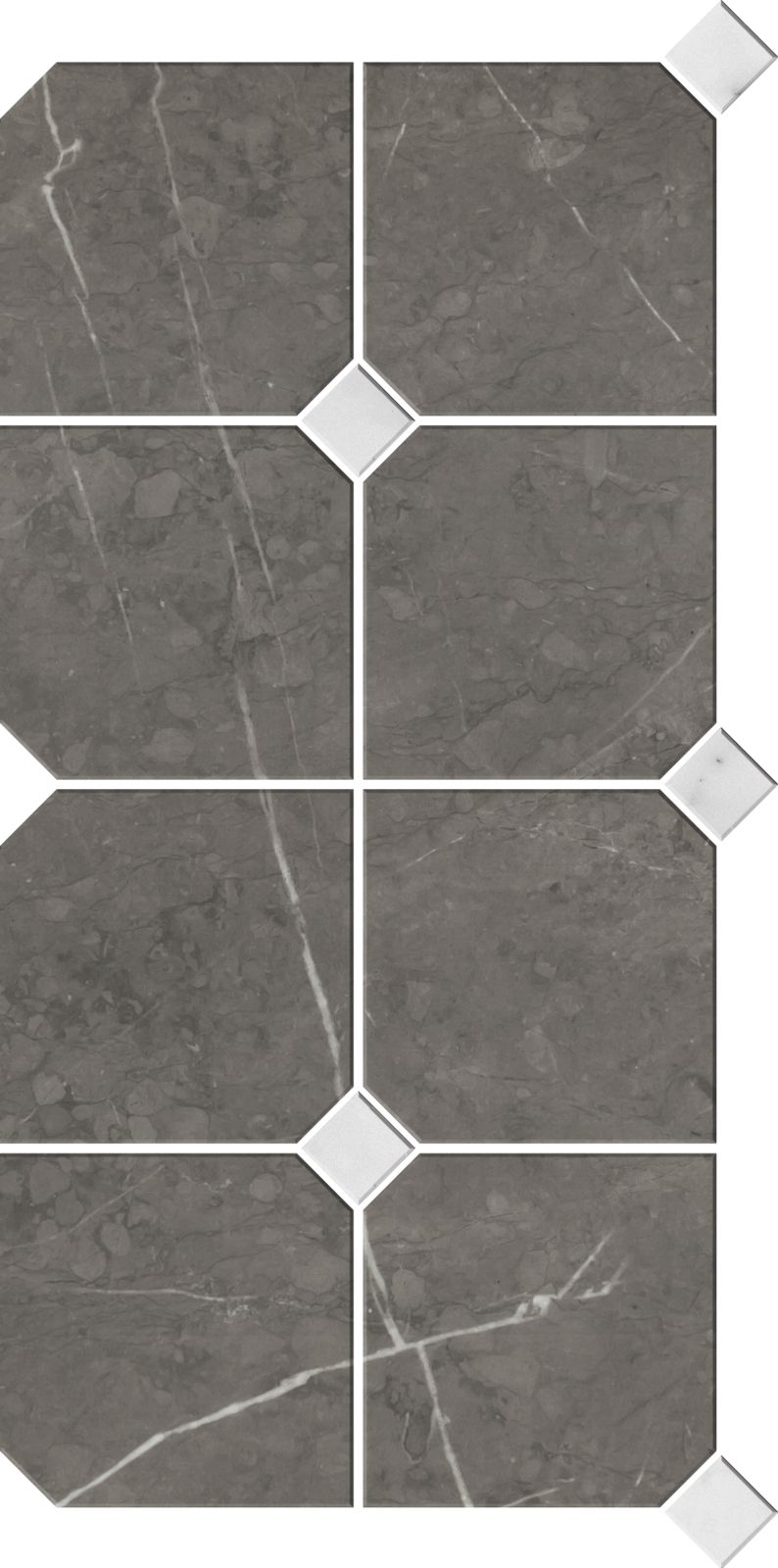 MOSAICO MARMI ALTAMURA GRAY 20X40 PUL