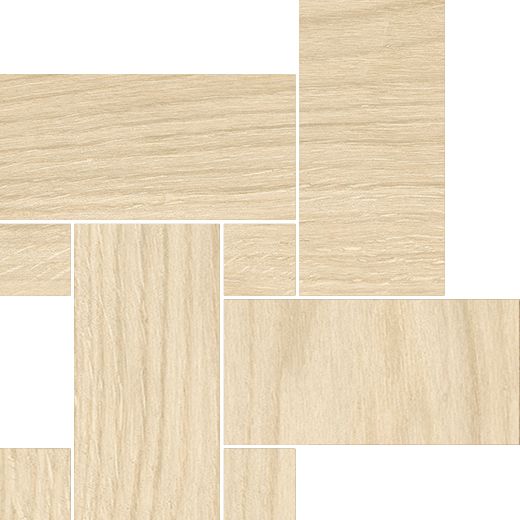 MOSAICO LEGNO LOIRE SAND 22X22