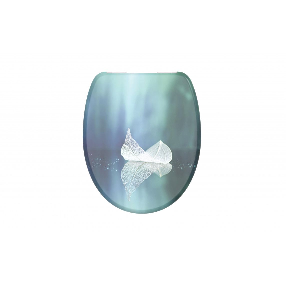 82153 Duroplast Toilet seat FALLEN LEAF, with soft close vue 2