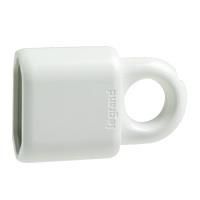 Prolongateur 2 pôles 2.5A - 250V plastique Blanc