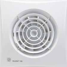 Extracteur 12V de salle de bain 95m³ / h + hygromètre silencieux