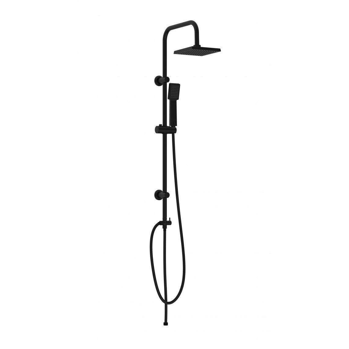 DX12004BL EASY ENERGY Regendouche set, mat zwart vue 2
