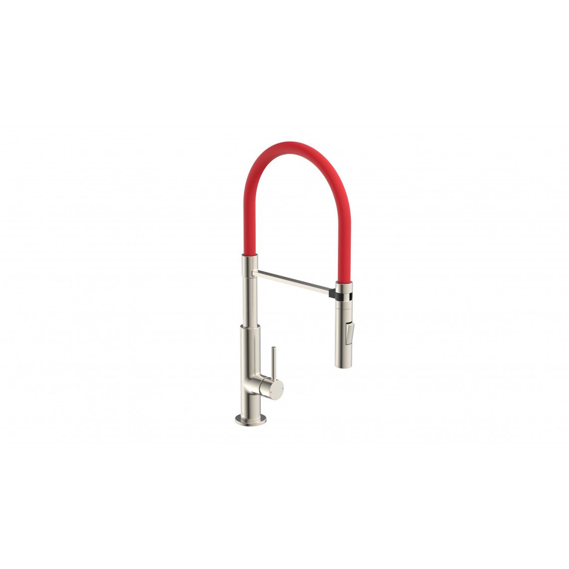 23138 DESIGN Keukenkraan, RVS look/zwart, RVS look/rood, RVS look/grijs vue 4