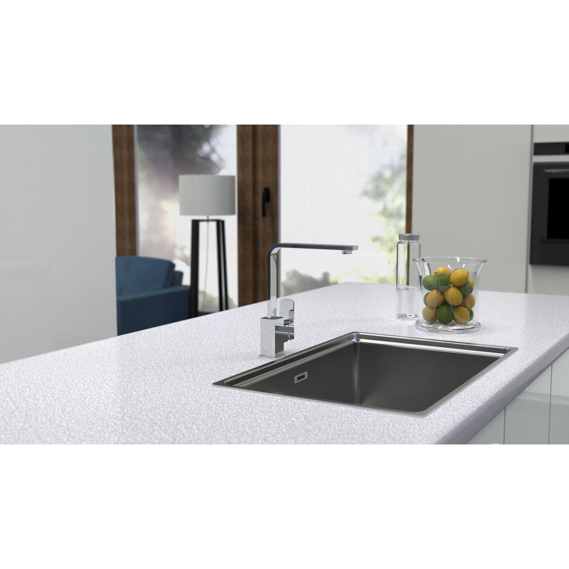 26300 TIANTO Sink mixer, chrome vue 10