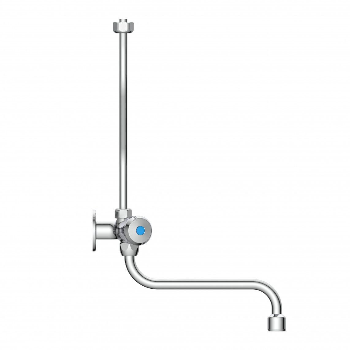 37690 Sink mixer low pressure, chrome, for 5 liter over sink boiler vue 5