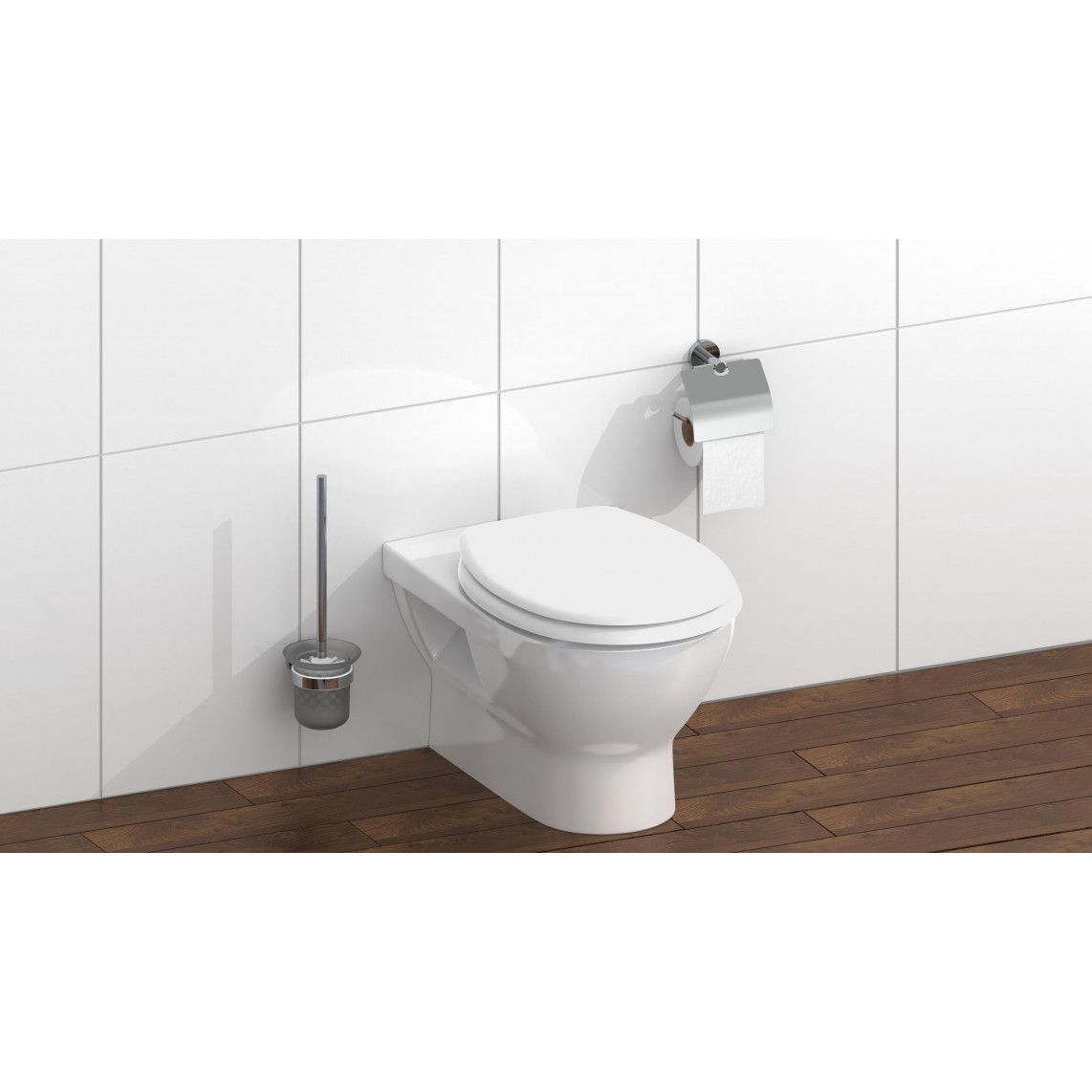 82000 Duroplast WC-zitting WHITE vue 7