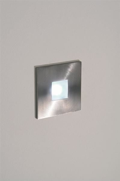 Quadris - 1,2W - 350mA - Warm White - Laiton naturel brossé