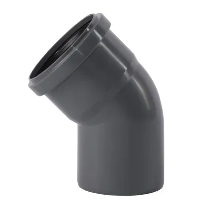 75MM COUDE PP GRIS 1XMM 45
