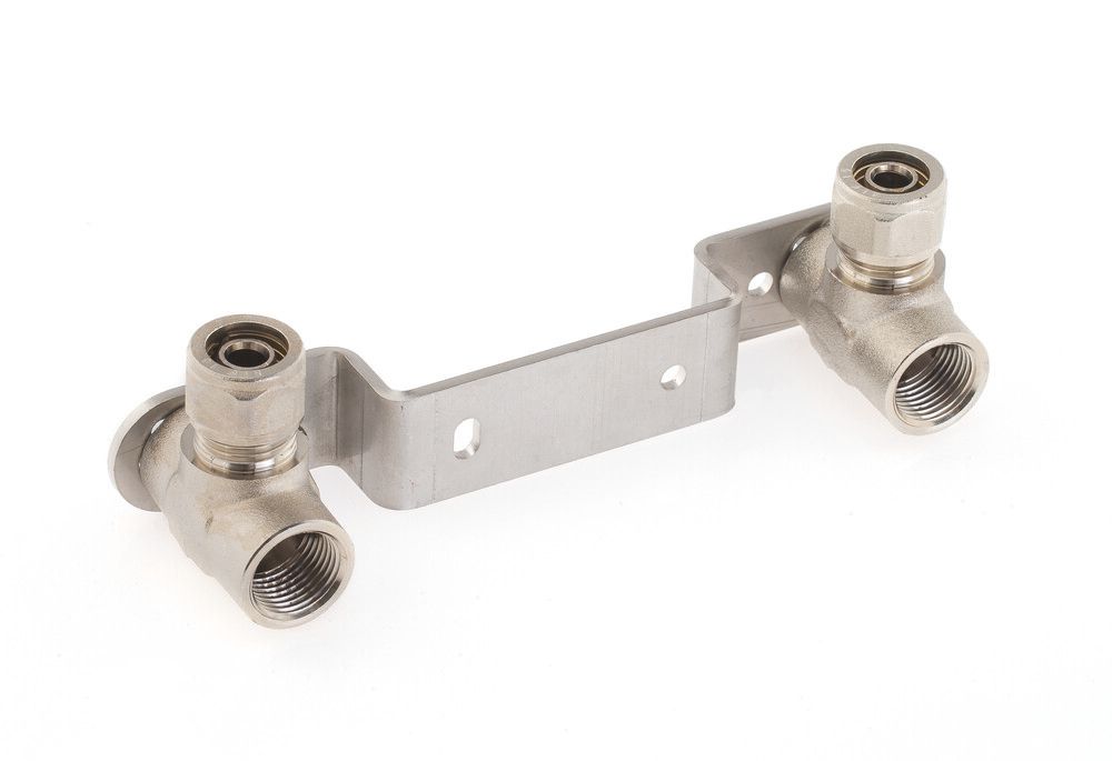 Systempex Gabarit Montage Pex-alu À Serrer X Serrer D16×1/2”F 150MM