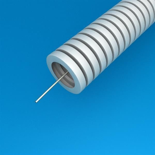 Tube vide avec tire fil diamètre 50mm Lsoh en rouleau de 25m