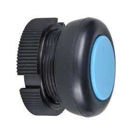 Tête ronde pour bouton poussoir à impulsion XACA Bleu capuchonné