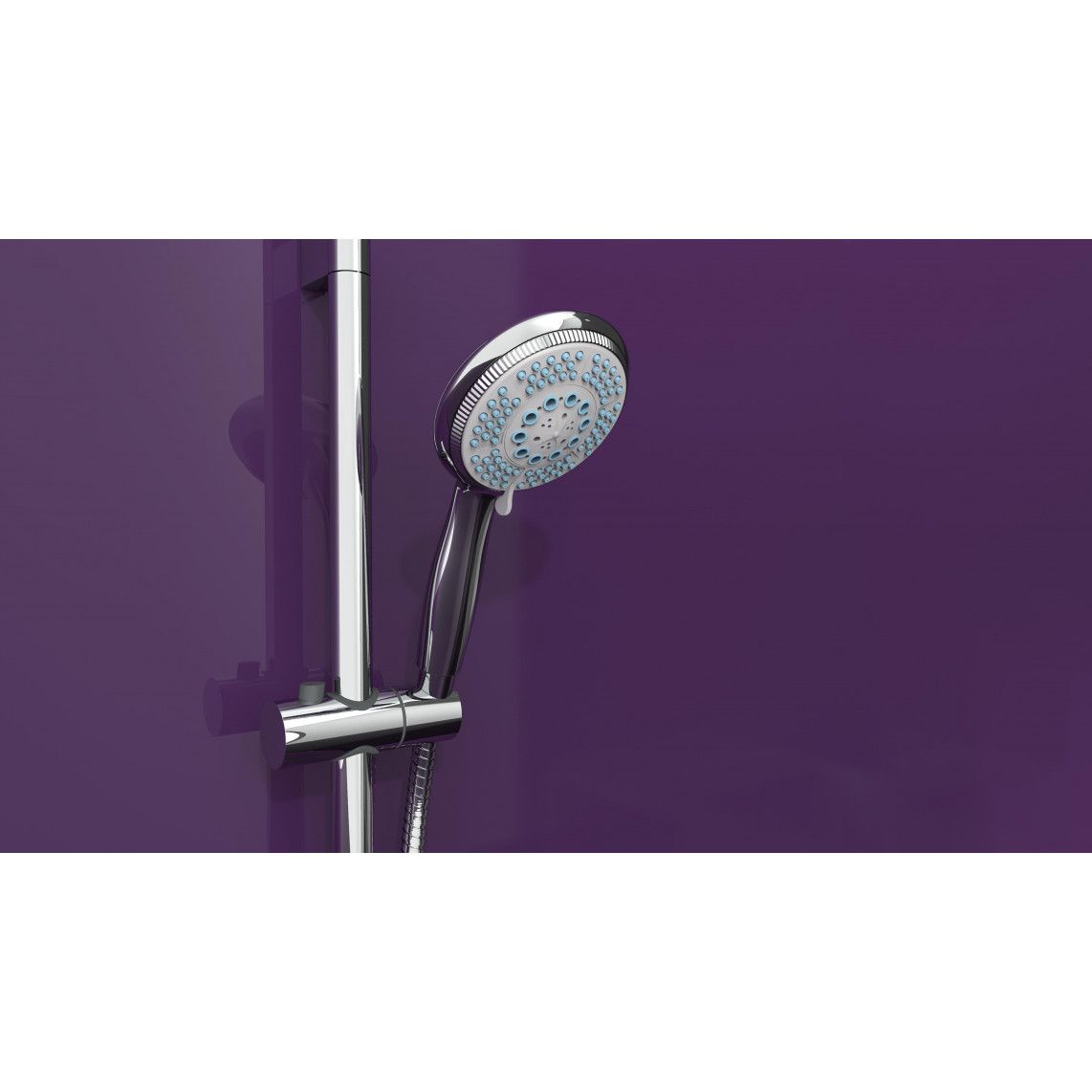 DX9021 HARMONIE Handdouche, chroom vue 3