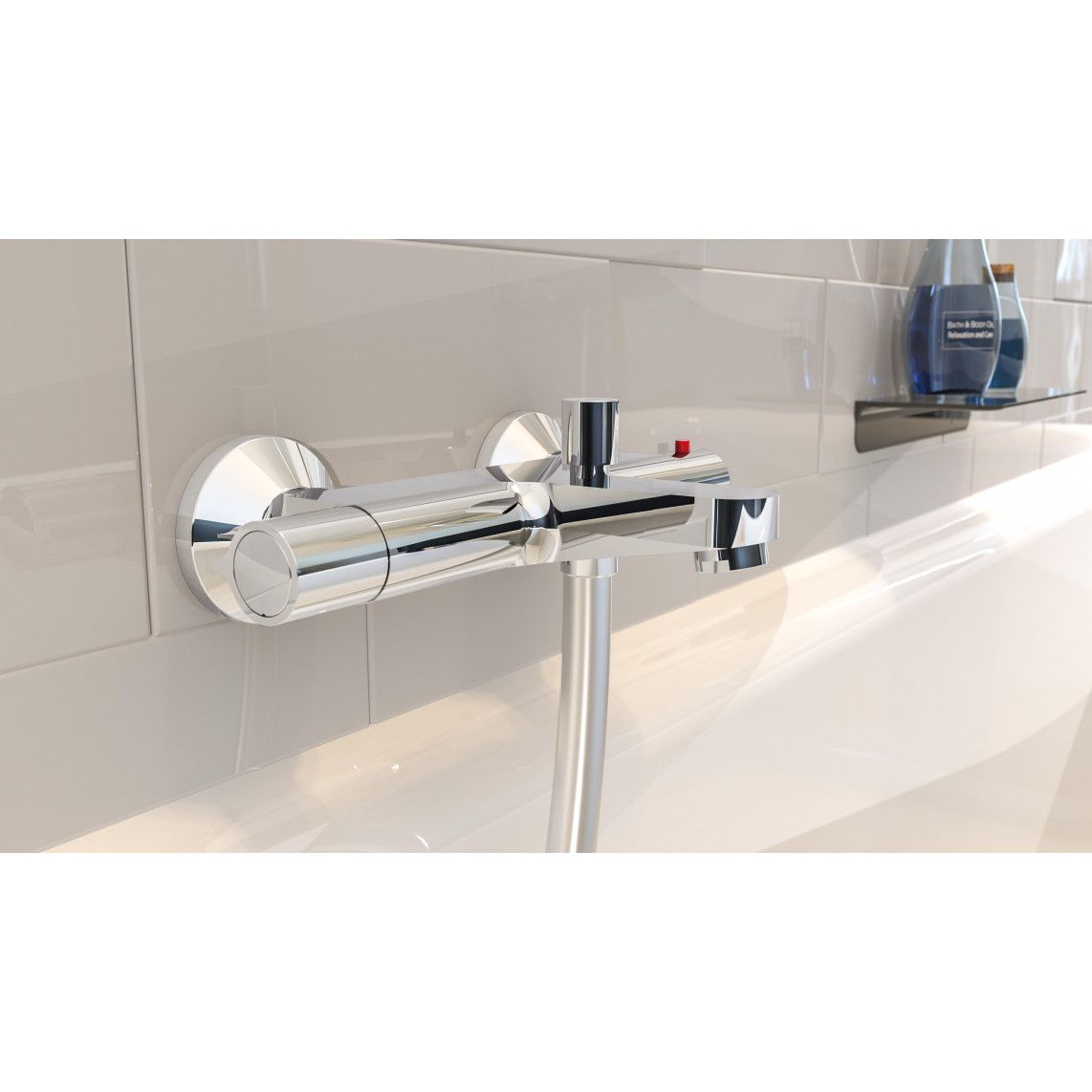 52450 VICO Thermostatische badkraan, chroom vue 7