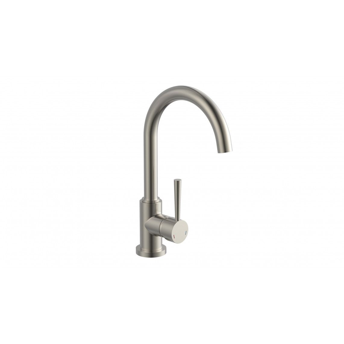 79129 CORNWALL Sink mixer low pressure, stainless steel look vue 2