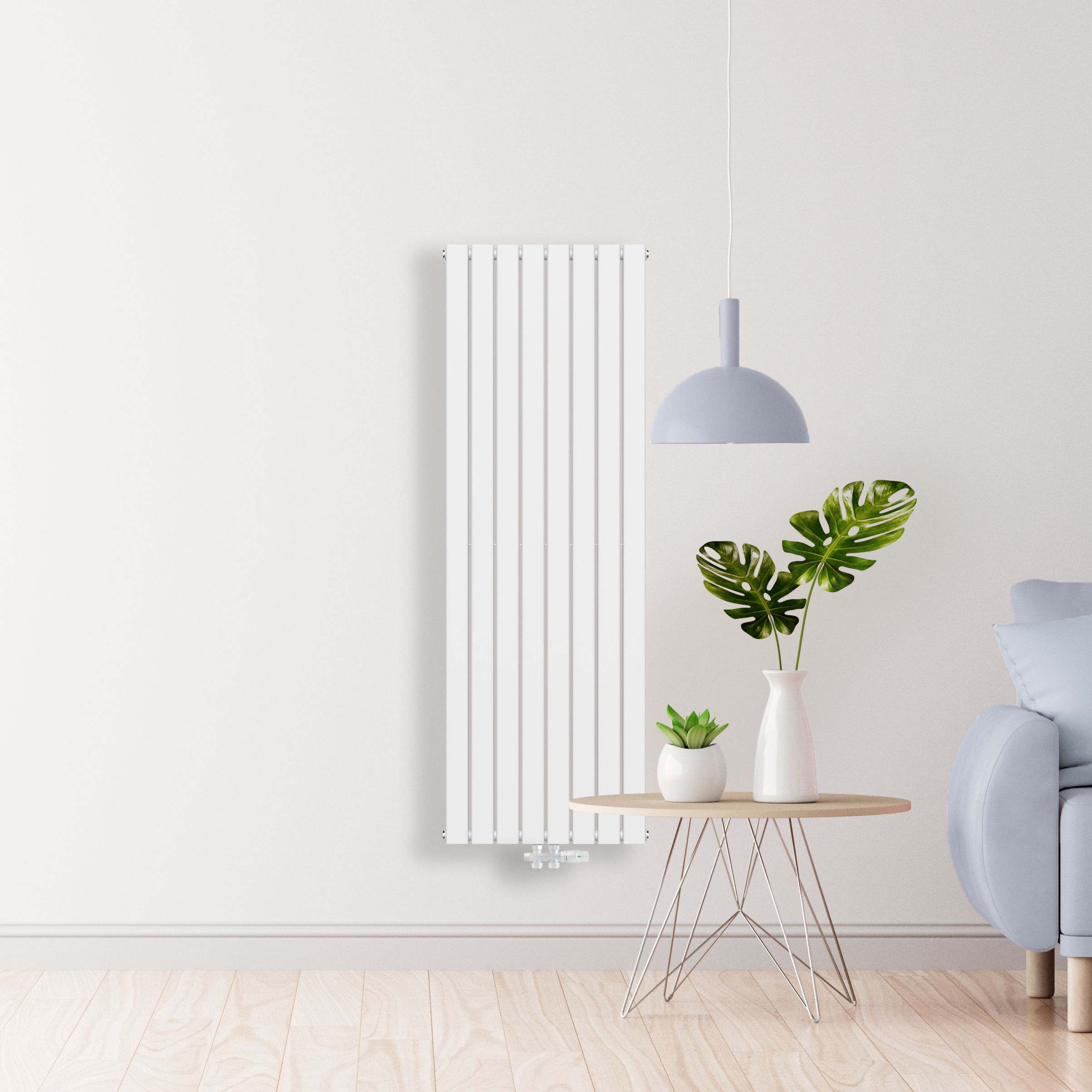 CARRÉ VERTICAL DOUBLE-FACE BLANC 1800X608 CONNEXION CENTRALE-2164W vue 2