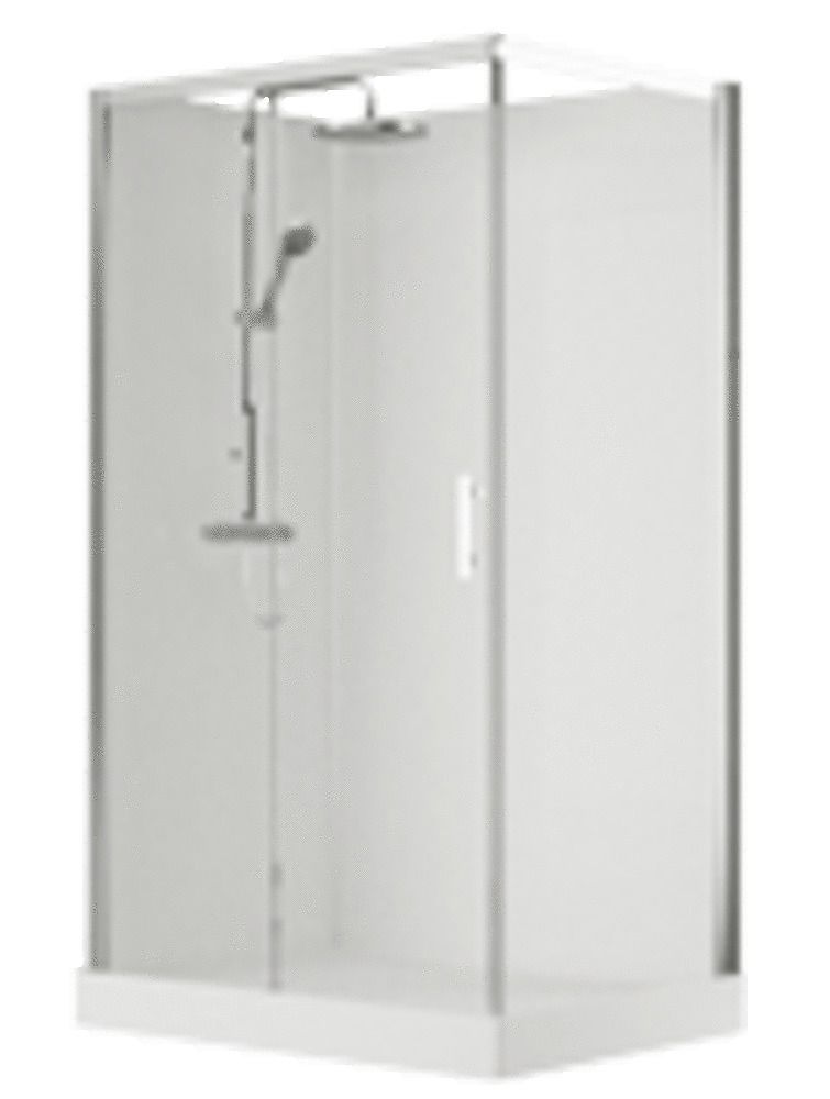 Van Marcke Vidrio Cabine DE Douche À Gauche 1200×900MM Avec Porte Coulissante