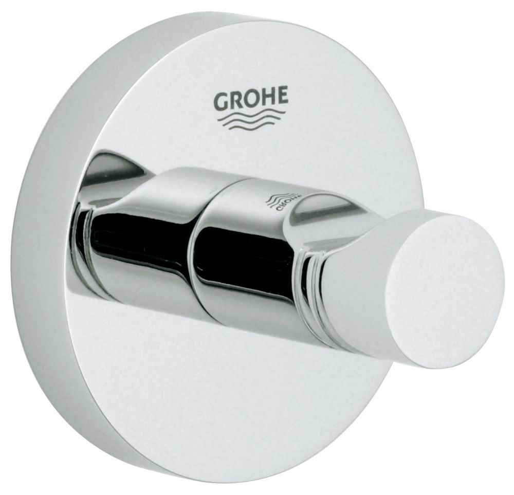 Grohe Essentials Crochet Simple Métal Fixation Invisible Chromé