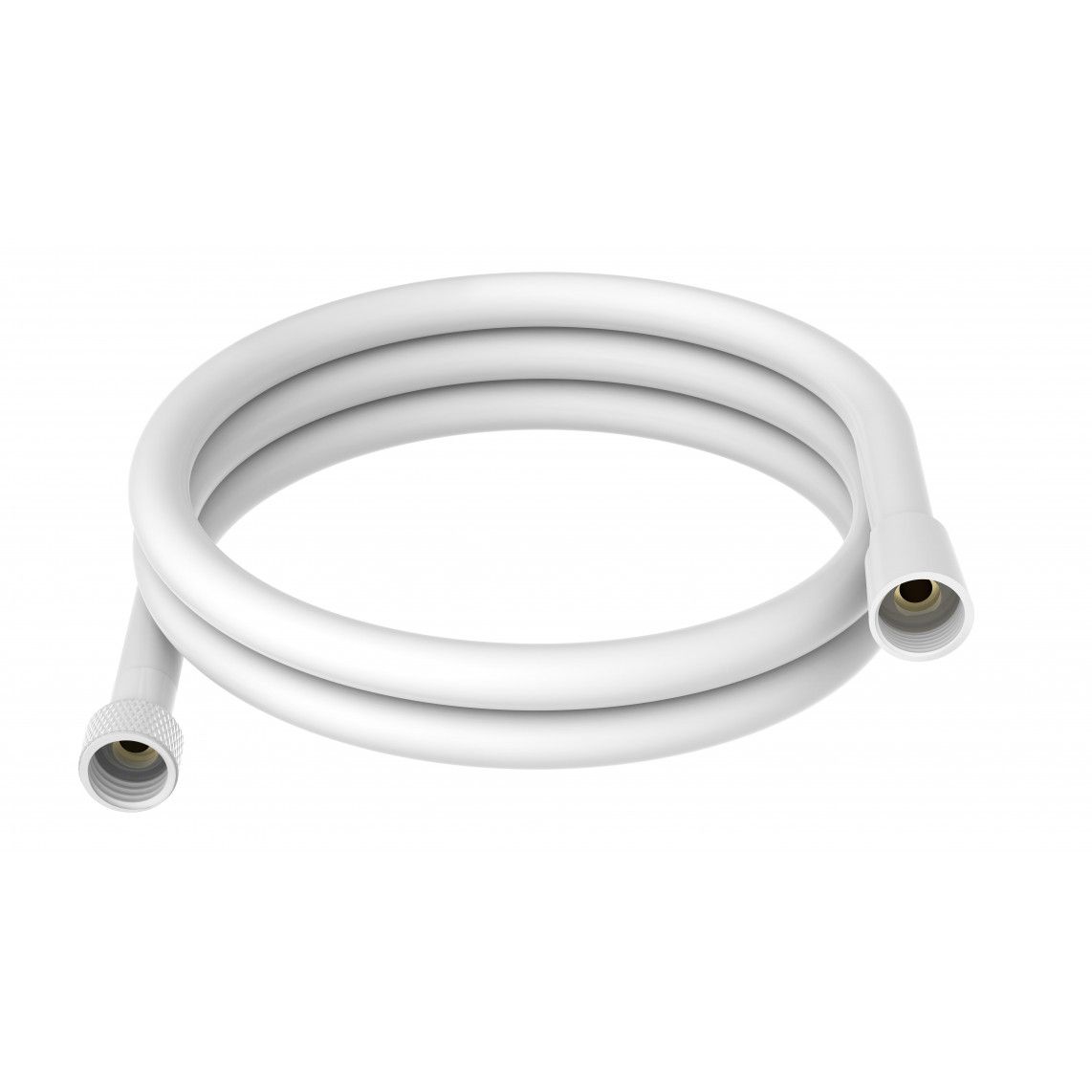 63878 Doucheslang 150 cm, mat wit vue 3